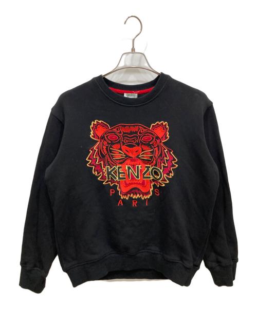 KENZO（ケンゾー）KENZO (ケンゾー) TIGER CLASSIC SWEATSHIRT ブラック サイズ:Ⅼの古着・服飾アイテム