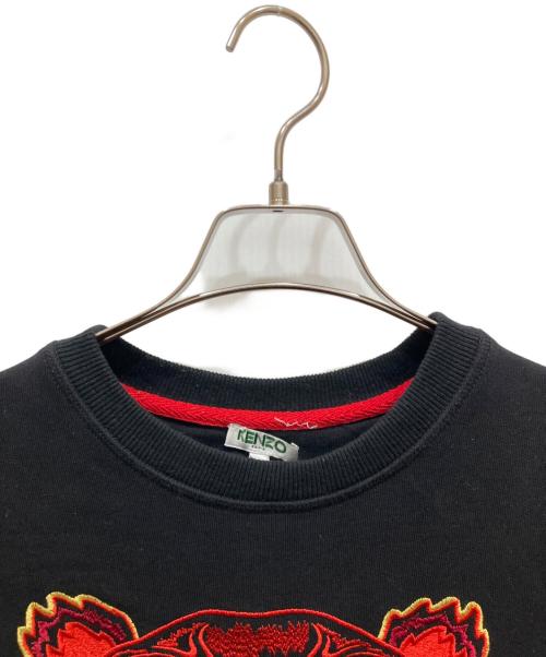 KENZO（ケンゾー）KENZO (ケンゾー) TIGER CLASSIC SWEATSHIRT ブラック サイズ:Ⅼの古着・服飾アイテム
