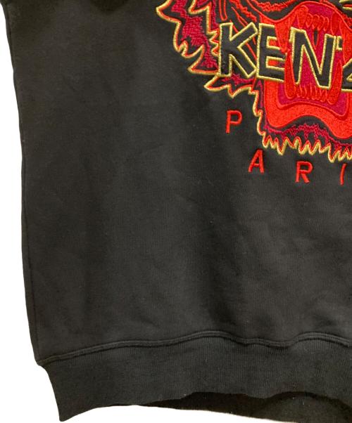 KENZO（ケンゾー）KENZO (ケンゾー) TIGER CLASSIC SWEATSHIRT ブラック サイズ:Ⅼの古着・服飾アイテム