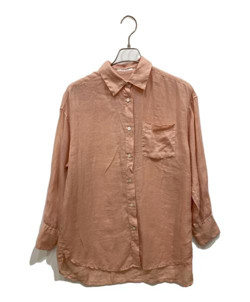 Whim Gazette（ウィムガゼット）Whim Gazette (ウィムガゼット) ラミーシャツ ピンク サイズ:freeの古着・服飾アイテム