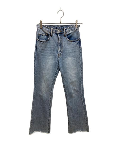 RIVE DROITE（リヴドロワ）RIVE DROITE (リヴドロワ) 【MONN.:. (モン)】フレアデニム インディゴ サイズ:34の古着・服飾アイテム