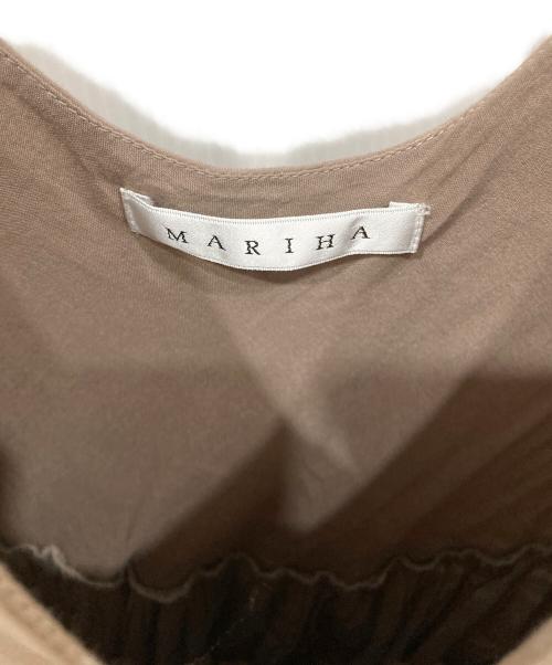 MARIHA（マリハ）MARIHA (マリハ) ティアードワンピース ベージュ サイズ:freeの古着・服飾アイテム