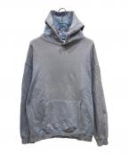 RHC Ron Hermanアールエイチシー ロンハーマン）の古着「Distress Hoodie」｜ブルー