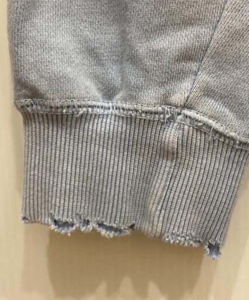 RHC Ron Herman（アールエイチシー ロンハーマン）RHC Ron Herman (アールエイチシー ロンハーマン) Distress Hoodie ブルー サイズ:Ⅼの古着・服飾アイテム