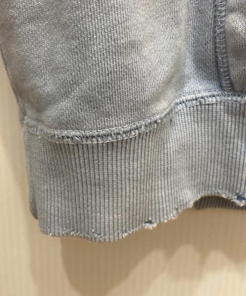 RHC Ron Herman（アールエイチシー ロンハーマン）RHC Ron Herman (アールエイチシー ロンハーマン) Distress Hoodie ブルー サイズ:Ⅼの古着・服飾アイテム