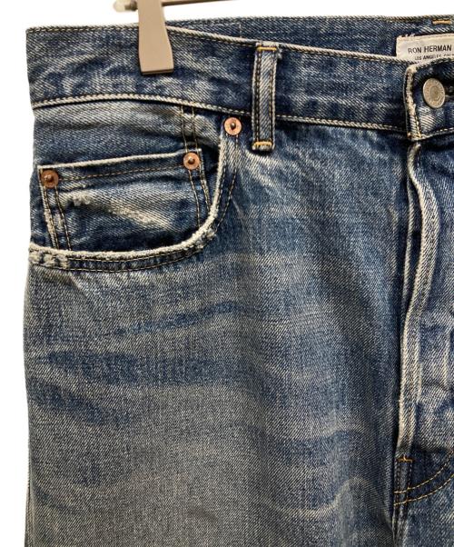 Ron Herman（ロンハーマン）Ron Herman (ロンハーマン) Aging Wide Fit DenimPants インディゴ サイズ:83.5cm (W33)の古着・服飾アイテム