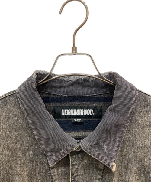 NEIGHBORHOOD（ネイバーフッド）NEIGHBORHOOD (ネイバーフッド) SAVAGE DENIM LINED JACKET ブラック サイズ:XLの古着・服飾アイテム