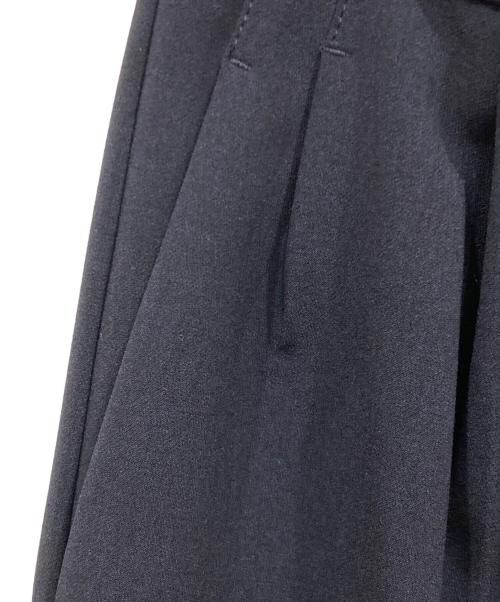 Spick and Span（スピック＆スパン）Spick and Span (スピックアンドスパン) ダブルクロスツータックパンツ ネイビー サイズ:40の古着・服飾アイテム