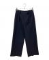 Spick and Span（スピックアンドスパン）の古着「ダブルクロスツータックパンツ」｜ネイビー