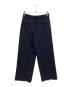 Spick and Span (スピックアンドスパン) ダブルクロスツータックパンツ ネイビー サイズ:40：5000円