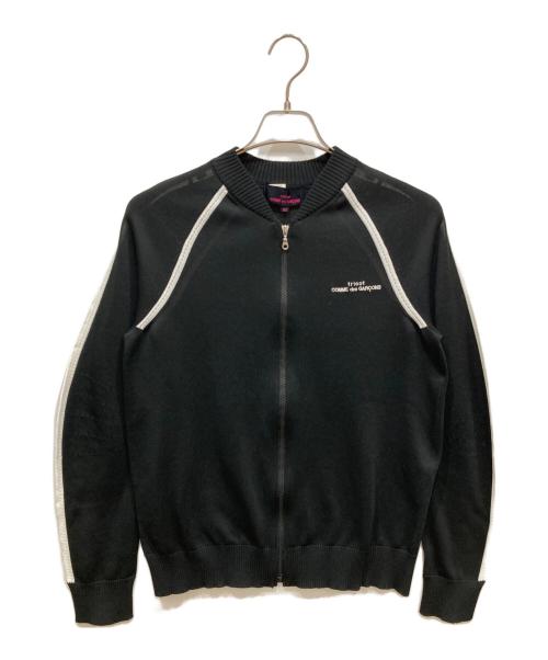 tricot COMME des GARCONS（トリココムデギャルソン）tricot COMME des GARCONS (トリココムデギャルソン) トラックジャケット ブラック サイズ:Ⅿの古着・服飾アイテム