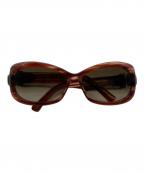 GUCCIグッチ）の古着「ベルトモチーフサングラス」｜ブラウン