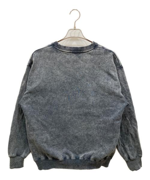 X-LARGE（エクストララージ）X-LARGE (エクストララージ) OVERDYED CREST CREWNECK ブラック サイズ:SIZE Sの古着・服飾アイテム