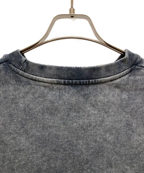 X-LARGE（エクストララージ）X-LARGE (エクストララージ) OVERDYED CREST CREWNECK ブラック サイズ:SIZE Sの古着・服飾アイテム