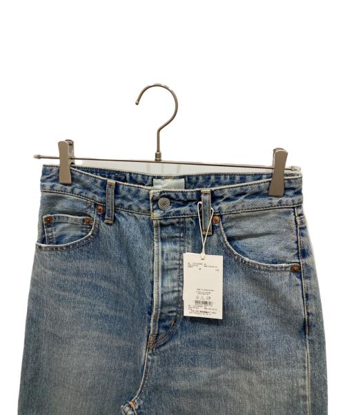 UNGRID（アングリッド）Ungrid (アングリッド) ハイウエストルーズストレートデニムパンツ インディゴ サイズ:25 未使用品の古着・服飾アイテム