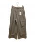 JOURNAL STANDARD relume（ジャーナルスタンダード レリューム）の古着「クリスピータックワイドパンツ」｜ベージュ