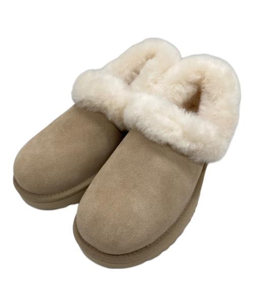 UGG（アグ）UGG (アグ) スリッポン ベージュ サイズ:24の古着・服飾アイテム