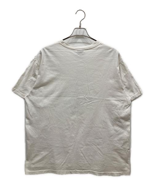 stussy（ステューシー）stussy (ステューシー) BIG & MEATY PIG DYED TEE ホワイト サイズ:SIZE Lの古着・服飾アイテム