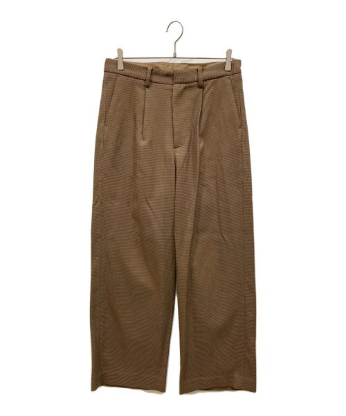 JOURNAL STANDARD relume（ジャーナルスタンダード レリューム）JOURNAL STANDARD relume (ジャーナルスタンダード レリューム) ガングラブチェックセットアップジャケット ブラウン サイズ:Ⅿの古着・服飾アイテム