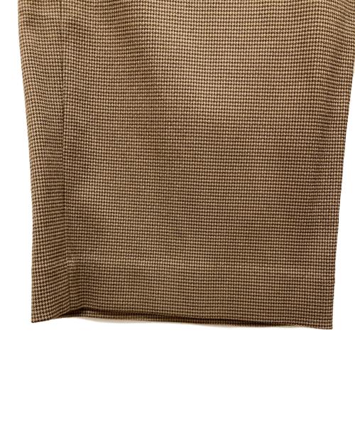 JOURNAL STANDARD relume（ジャーナルスタンダード レリューム）JOURNAL STANDARD relume (ジャーナルスタンダード レリューム) ガングラブチェックセットアップジャケット ブラウン サイズ:Ⅿの古着・服飾アイテム