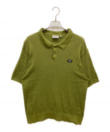 Carhartt WIP（カーハート ワークインプログレス）の古着「S/S KENWAY KNIT POLO」｜グリーン