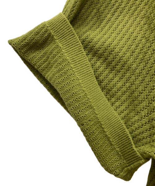 Carhartt WIP（カーハート ワークインプログレス）CARHARTT WIP (カーハート ワークインプログレス) S/S KENWAY KNIT POLO グリーン サイズ:SIZE Lの古着・服飾アイテム