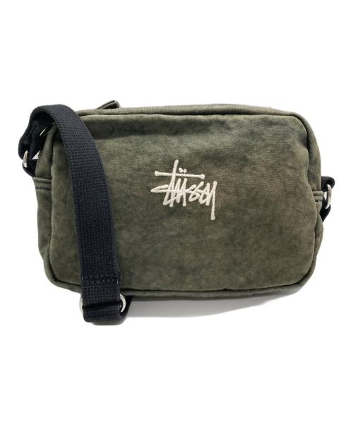 stussy（ステューシー）stussy (ステューシー) Canvas Side pouch ブラックの古着・服飾アイテム