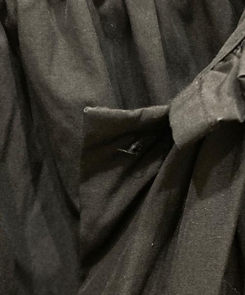 machatt（マチャット）machatt (マチャット) リボン バック ティアードドレス ワンピース ブラック サイズ:freeの古着・服飾アイテム