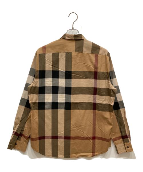 BURBERRY BRIT（バーバリーブリット）BURBERRY BRIT (バーバリーブリット) ボタンダウンシャツ ベージュ サイズ:Ⅼの古着・服飾アイテム