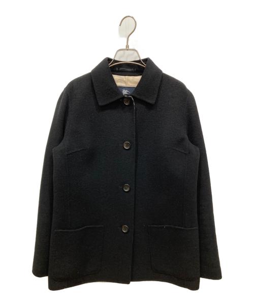 BURBERRY（バーバリー）BURBERRY (バーバリー) ウールジャケット ブラック サイズ:SIZE Mの古着・服飾アイテム