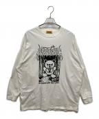 Hysteric Glamourヒステリックグラマー）の古着「オーバーサイズTシャツ」｜ホワイト