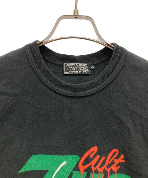 Hysteric Glamour（ヒステリックグラマー）Hysteric Glamour (ヒステリックグラマー) 7HG半袖Tシャツ ブラック サイズ:SIZE XLの古着・服飾アイテム