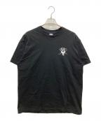 stussyステューシー）の古着「半袖Tシャツ」｜ブラック