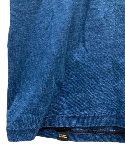 Hysteric Glamour（ヒステリックグラマー）Hysteric Glamour (ヒステリックグラマー) WHISKY WOMAN Tシャツ ネイビー サイズ:SIZE XLの古着・服飾アイテム