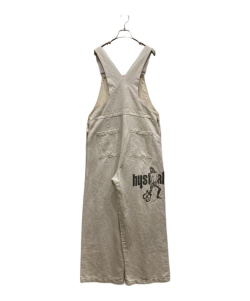 Hysteric Glamour（ヒステリックグラマー）Hysteric Glamour (ヒステリックグラマー) SPEAK NO EVIL オーバーオール ベージュ サイズ:SIZE Mの古着・服飾アイテム
