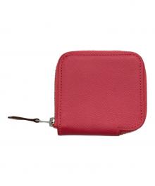 HERMES（エルメス）の古着「コインケース アザップコンパクトシルクイン」｜ピンク