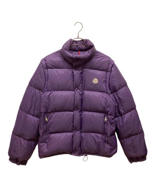 MONCLER（モンクレール）MONCLER (モンクレール) ダウンジャケット パープル サイズ:2の古着・服飾アイテム