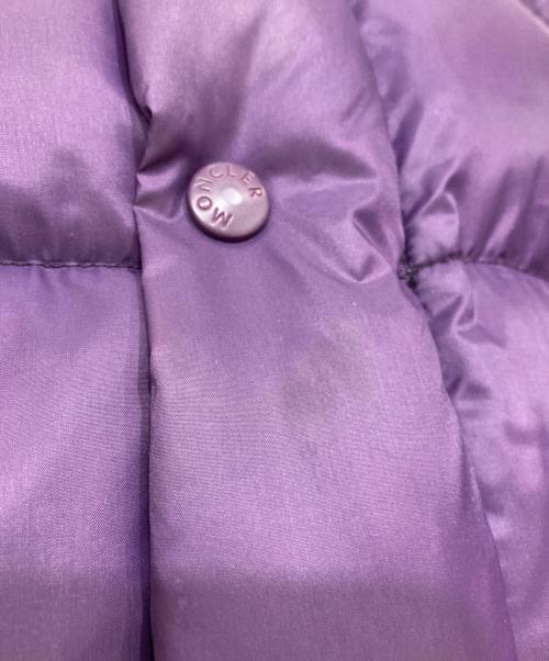 MONCLER（モンクレール）MONCLER (モンクレール) ダウンジャケット パープル サイズ:2の古着・服飾アイテム