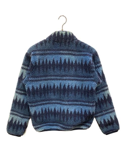 REMI RELIEF（レミレリーフ）REMI RELIEF (レミレリーフ) BEAMS (ビームス) 別注ネイティブ柄フリースジャケット ネイビー サイズ:Ⅿの古着・服飾アイテム