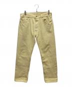LEVI'Sリーバイス）の古着「カラーデニムパンツ」｜イエロー