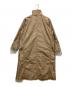 maturely (マチュアリー) Military Memory Over Coat ブラウン：6000円