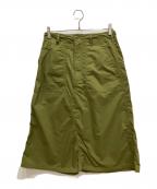 BEAMS BOYビームスボーイ）の古着「ソロテックス ベイカー スカート」｜カーキ