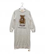 gelato piqueジェラートピケ）の古着「パウダージャガードワンピース」｜ホワイト