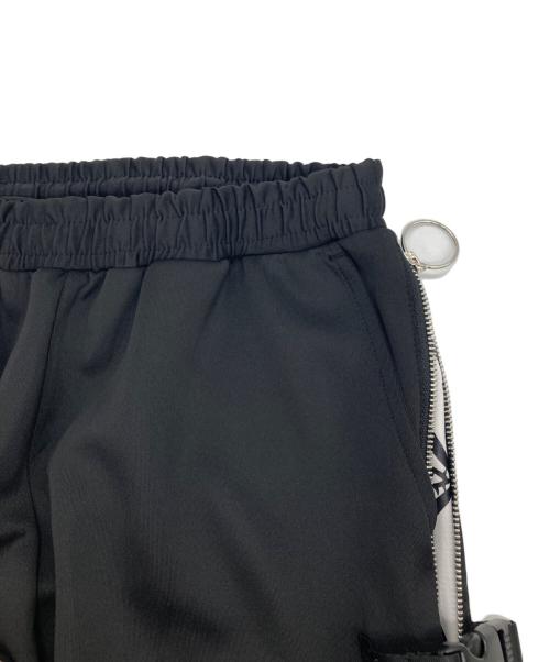 REFLEM（レフレム）REFLEM (レフレム) ベルト付サイドZIPパンツ ブラック サイズ:freeの古着・服飾アイテム