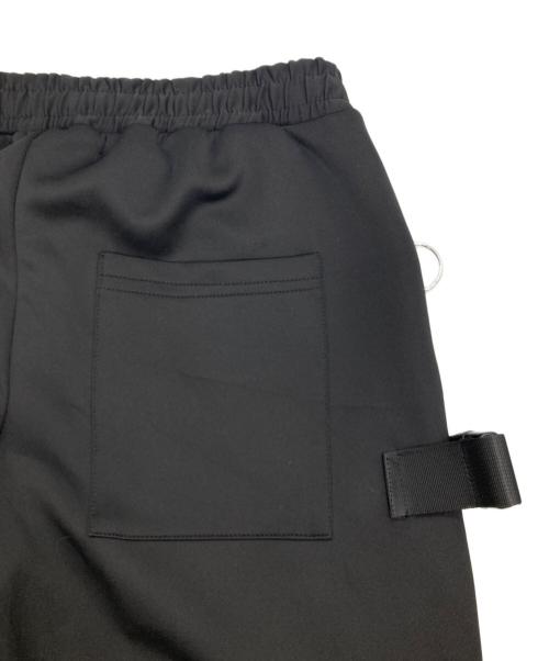 REFLEM（レフレム）REFLEM (レフレム) ベルト付サイドZIPパンツ ブラック サイズ:freeの古着・服飾アイテム