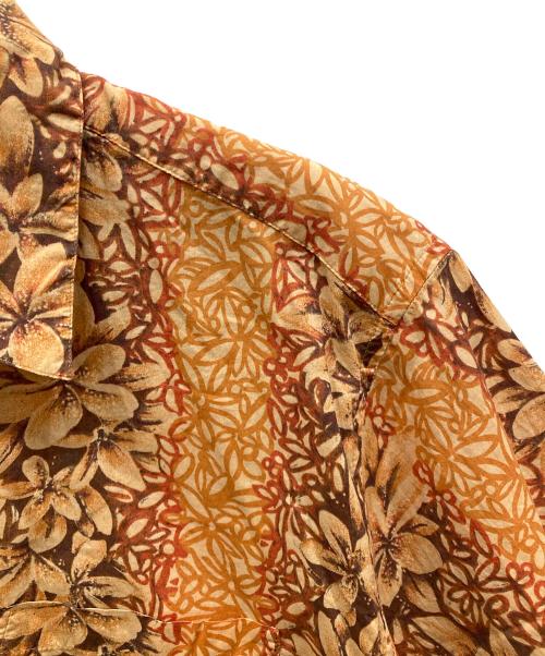 pataloha（パタロハ）pataloha (パタロハ) アロハシャツ オレンジ サイズ:Mの古着・服飾アイテム