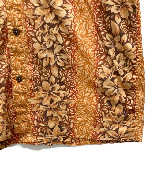 pataloha（パタロハ）pataloha (パタロハ) アロハシャツ オレンジ サイズ:Mの古着・服飾アイテム