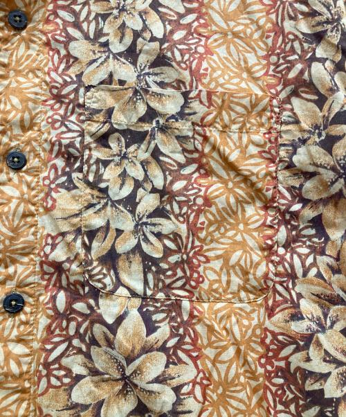 pataloha（パタロハ）pataloha (パタロハ) アロハシャツ オレンジ サイズ:Mの古着・服飾アイテム