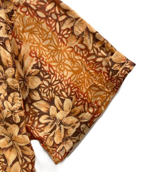 pataloha（パタロハ）pataloha (パタロハ) アロハシャツ オレンジ サイズ:Mの古着・服飾アイテム