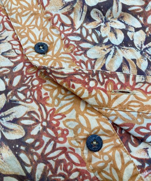 pataloha（パタロハ）pataloha (パタロハ) アロハシャツ オレンジ サイズ:Mの古着・服飾アイテム